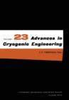 Advances in Cryogenic Engineering - Book