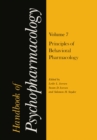 Handbook of Psychopharmacology : Volume 7: Principles of Behavioral Pharmacology - eBook