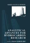 Analytical Advances for Hydrocarbon Research - Book