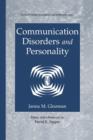 Communication Disorders and Personality - Book