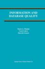 Information and Database Quality - Book