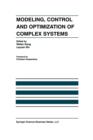 Modeling, Control and Optimization of Complex Systems : In Honor of Professor Yu-Chi Ho - Book