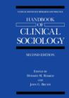 Handbook of Clinical Sociology - Book