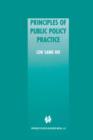 Principles of Public Policy Practice - Book