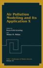 Air Pollution Modeling and Its Application X - Book