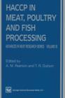 HACCP in Meat, Poultry, and Fish Processing - Book