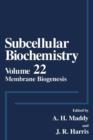 Membrane Biogenesis - Book