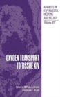 Oxygen Transport to Tissue XIV - Book