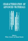 Characterization of Advanced Materials - Book