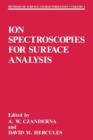 Ion Spectroscopies for Surface Analysis - Book