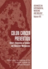 Colon Cancer Prevention : Dietary Modulation of Cellular and Molecular Mechanisms - Book