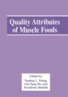 Quality Attributes of Muscle Foods - Book