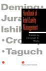 Handbook of Total Quality Management - Book