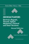 Microactuators : Electrical, Magnetic, Thermal, Optical, Mechanical, Chemical & Smart Structures - Book