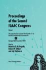 Proceedings of the Second ISAAC Congress : Volume 1: This project has been executed with Grant No. 11-56 from the Commemorative Association for the Japan World Exposition (1970) - Book