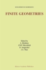 Finite Geometries : Proceedings of the Fourth Isle of Thorns Conference - Book