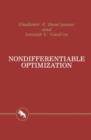 Nondifferentiable Optimization - Book