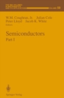 Semiconductors : Part I - eBook