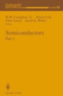 Semiconductors : Part I - Book