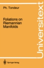 Foliations on Riemannian Manifolds - eBook