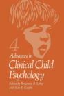 Advances in Clinical Child Psychology : Volume 4 - Book