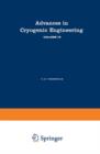 Advances in Cryogenic Engineering - Book