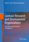 Contract Research and Development Organizations : Their Role in Global Product Development - eBook
