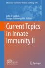Current Topics in Innate Immunity II - Book