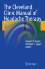 The Cleveland Clinic Manual of Headache Therapy - eBook