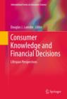 Consumer Knowledge and Financial Decisions : Lifespan Perspectives - eBook