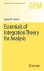 Essentials of Integration Theory for Analysis - Book