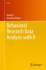 Behavioral Research Data Analysis with R - Book