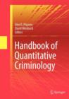 Handbook of Quantitative Criminology - Book