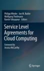 Service Level Agreements for Cloud Computing - Book