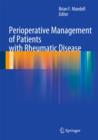 Perioperative Management of Patients with Rheumatic Disease - Book