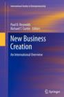 New Business Creation : An International Overview - Book
