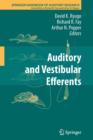Auditory and Vestibular Efferents - Book