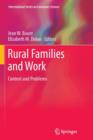 Rural Families and Work : Context and Problems - Book