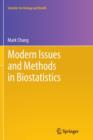 Modern Issues and Methods in Biostatistics - Book
