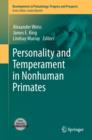 Personality and Temperament in Nonhuman Primates - Book