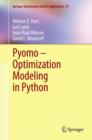 Pyomo - Optimization Modeling in Python - Book