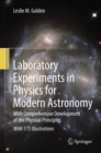 Laboratory Experiments in Physics for Modern Astronomy : With Comprehensive Development of the Physical Principles - eBook