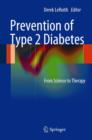 Prevention of Type 2 Diabetes : From Science to Therapy - Book