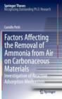 Factors Affecting the Removal of Ammonia from Air on Carbonaceous Materials : Investigation of Reactive Adsorption Mechanism - Book