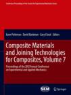 Composite Materials and Joining Technologies for Composites, Volume 7 : Proceedings of the 2012 Annual Conference on Experimental and Applied Mechanics - Book