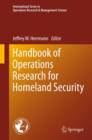 Handbook of Operations Research for Homeland Security - eBook