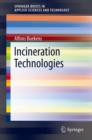 Incineration Technologies - Book