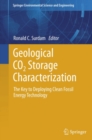 Geological CO2 Storage Characterization : The Key to Deploying Clean Fossil Energy Technology - eBook