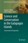 Science and Conservation in the Galapagos Islands : Frameworks & Perspectives - eBook