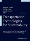 Transportation Technologies for Sustainability - Book